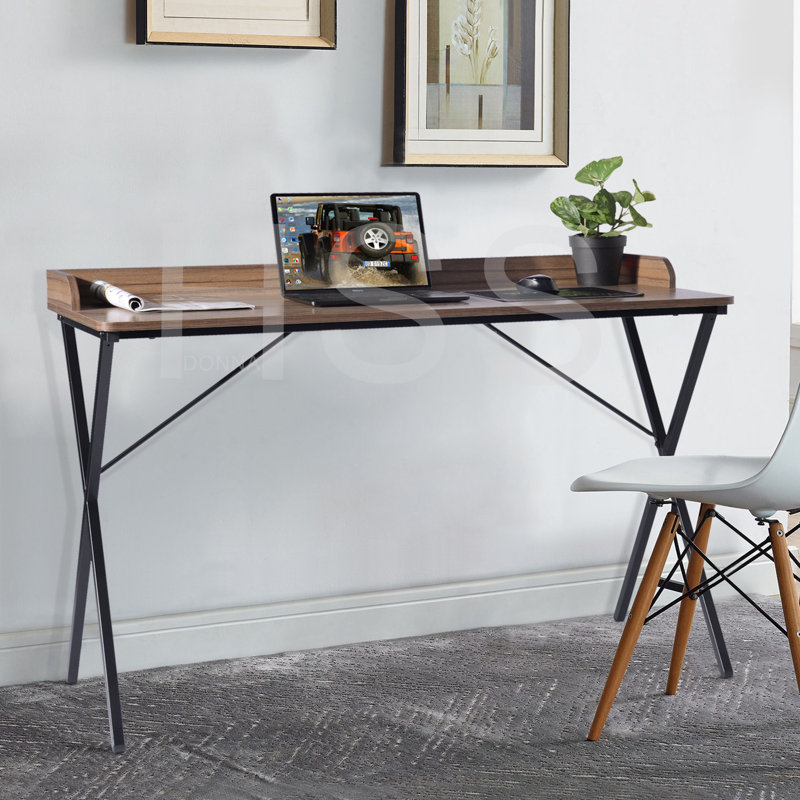 Irwin Computer Desk, Dark Beech