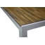 Hyeon Rectangular Teak Solid Wood Outdoor Dining Table - 205 cm W 90 cm D
