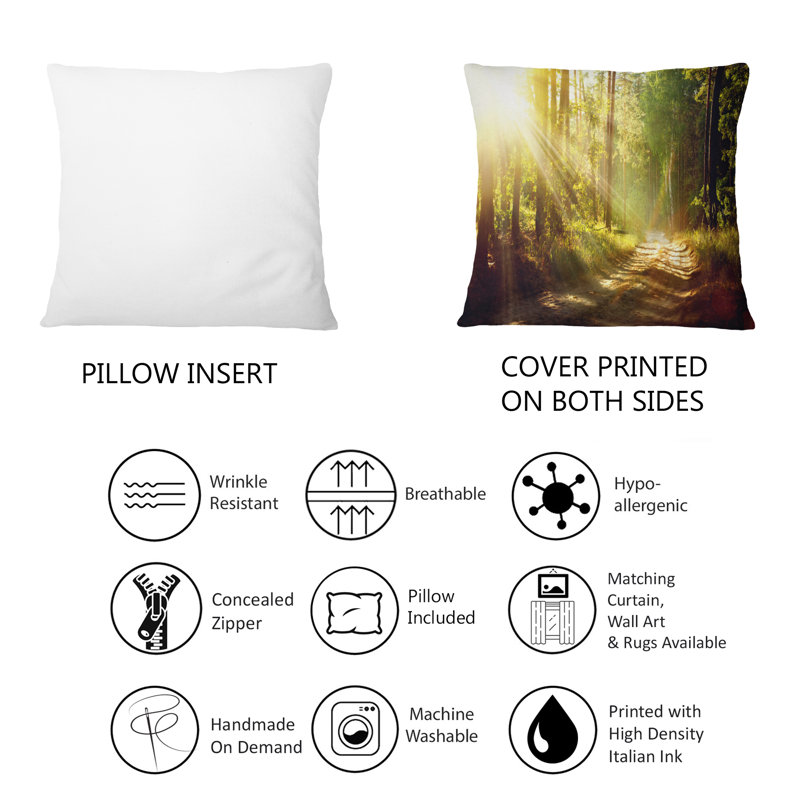 Throw Pillow, 18"x18"