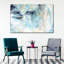 Impression sur toile à texture abstraite dynamique-33235002