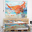 Vent souffle toute la tapisserie Abstract-28502666