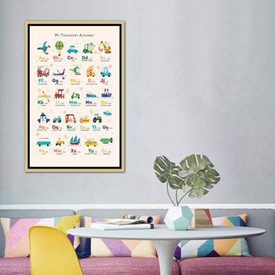 " Retro Transport Alphabet "