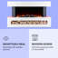 Klarstein 121cm W Electric Fireplace-69312601