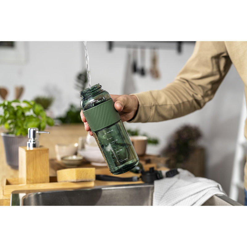 Tritan Plastic Water Bottle, Dark Green