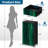 4 Drawer Dresser for Bedroom, Narrow Chest of Drawers, Wooden Top and Study Iron Frame 18"x37.5"-(WxH)