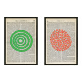Circle Set Of 2 Print by Michela Sorrentino