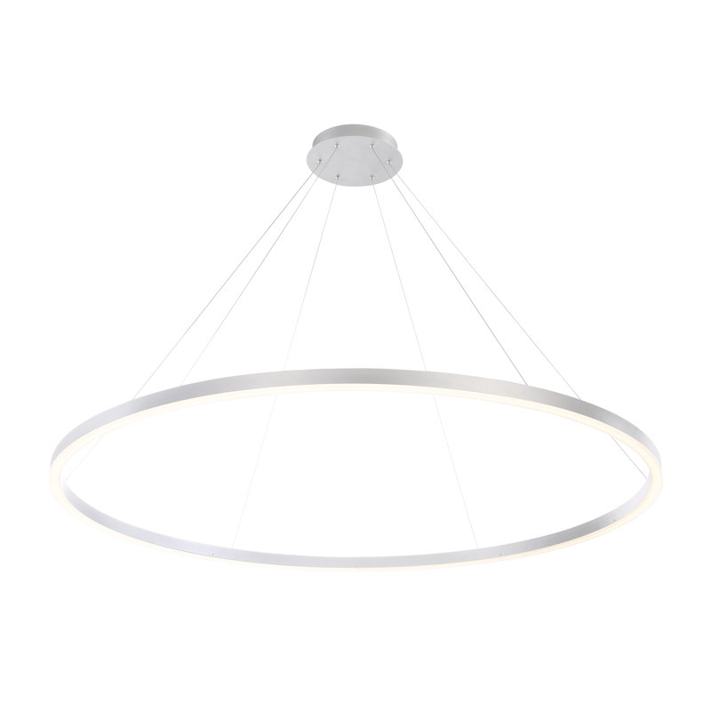 Lumière DEL Spunto Halo argentée 