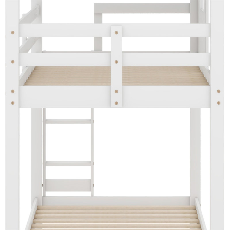 Downers Kids Twin Bunk Bed with Trundle