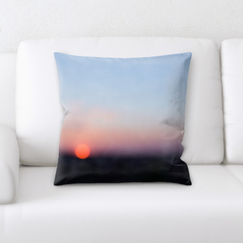 Microsuede Throw Pillow