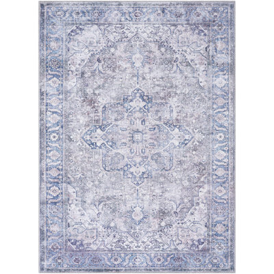 Ruland Oriental Machine Washable Area Rug
