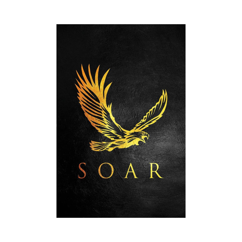 Eagle Soar by Adrian Baldovino - Wrapped Canvas Print, 30.48cm H x 20.32cm W x 1.9cm D