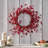 Hazlett Handcrafted Faux Berry Polyester 23.5'' Wreath