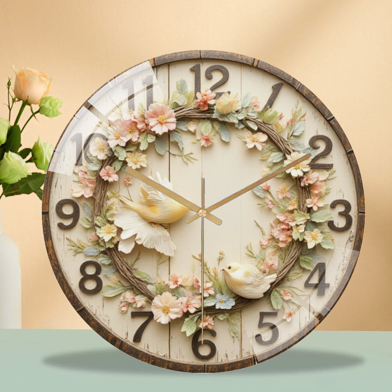 Horloge murale 12 po