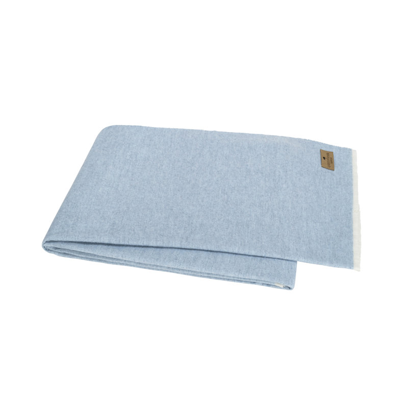 Aspen Throw, Light Blue