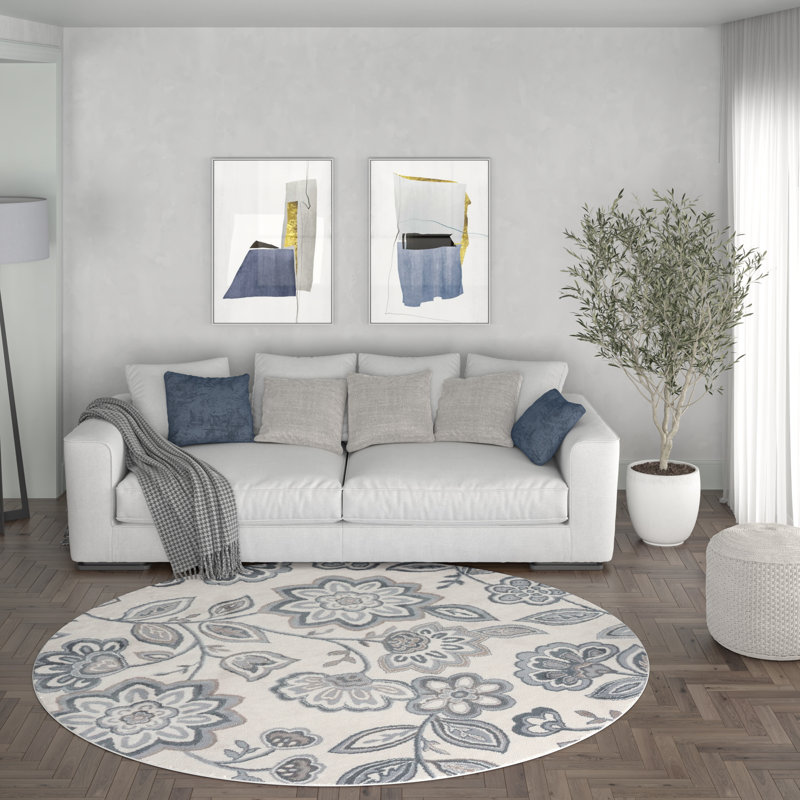 Wealden Indoor Rug, Round 7'10"