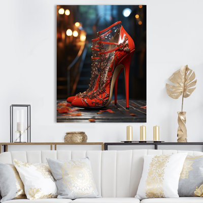 " Fashion Red High Heels I "