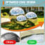 Boules de miroir gonflables avec anneau en D, boule décorative réutilisable-356183156-356183159