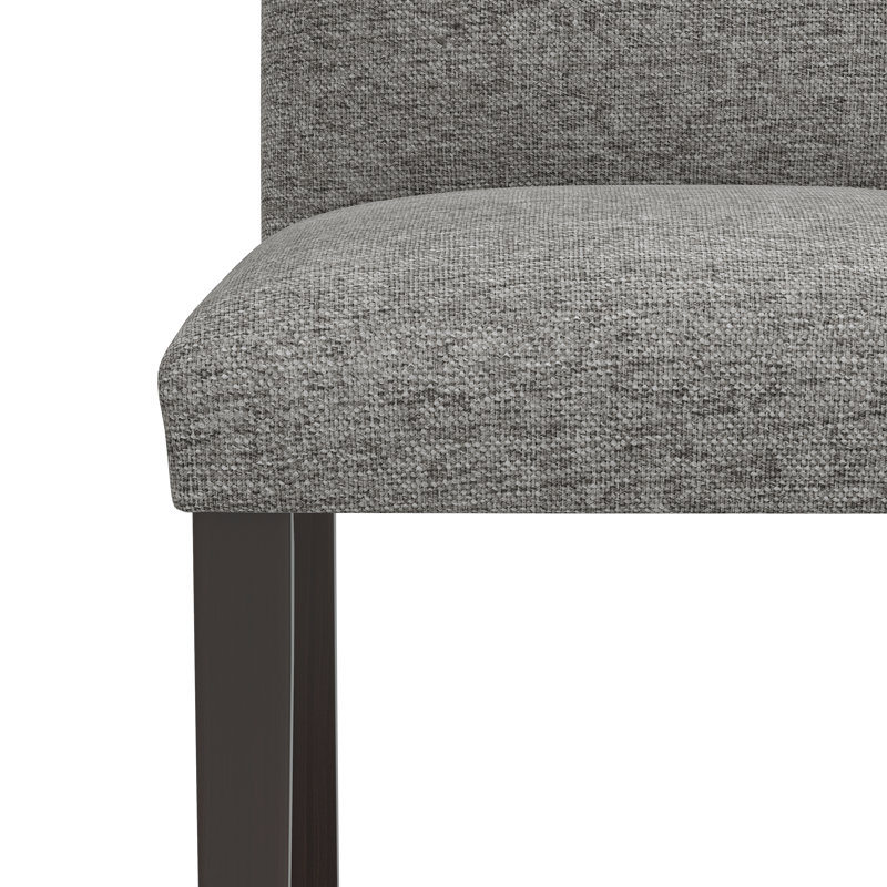Chaise d'appoint rembourrée Benson, Tweed Sustain® brume Milsap