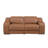 Top Grain Italian Leather Loveseat With Power Headrest-102476814