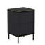 Tazeem 40cm W Manufactured Wood Bedside Table-1729031006