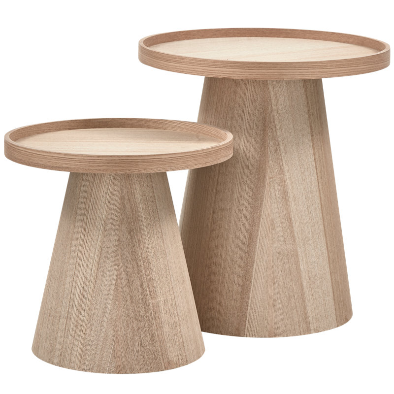 Maud Solid Coffee Table, 38cm H x 39cm W x 39cm D