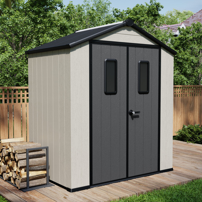 Remise de rangement en résine 6Ftx4Ft