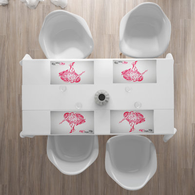 Polyester Patterned Rectangle Placemat