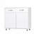 Two door Side Table-White