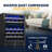 Newair 24” Built-in 46 Bottle Dual Zone Wine Cooler with Removable Beechwood Shelves in Black Stainless Steel-1434031878