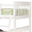 Lit superposé simple au-dessus d'un lit double Anjelita Mission Style-1163410039