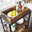 Wood Bar Cart