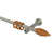 Stainless Steel/Cherrywood Lacquered