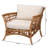 Birty 33.8'' Wide Rattan Armchair