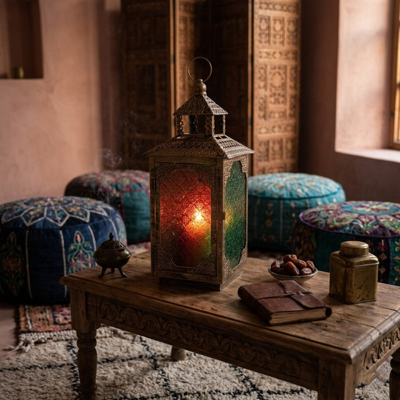 18.31'' H Tabletop Lantern