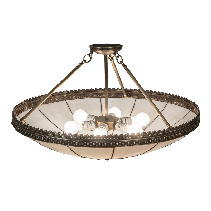 6 - Light Semi Flush Mount