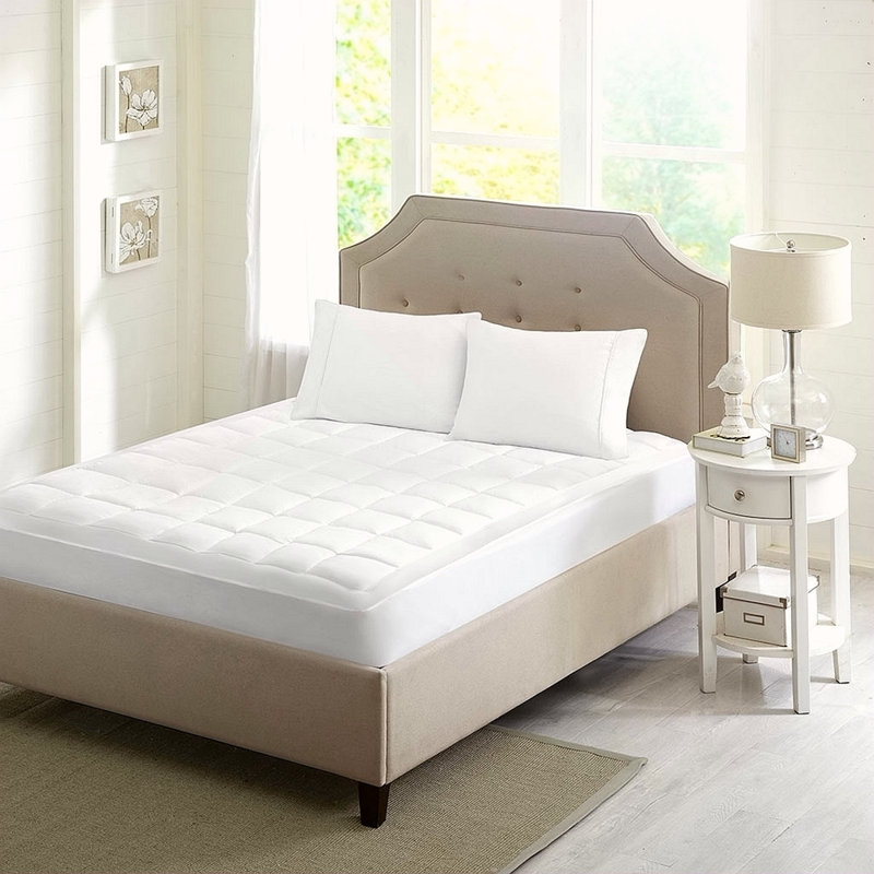 3M Microfiber Mattress Pad, 12.1", Queen