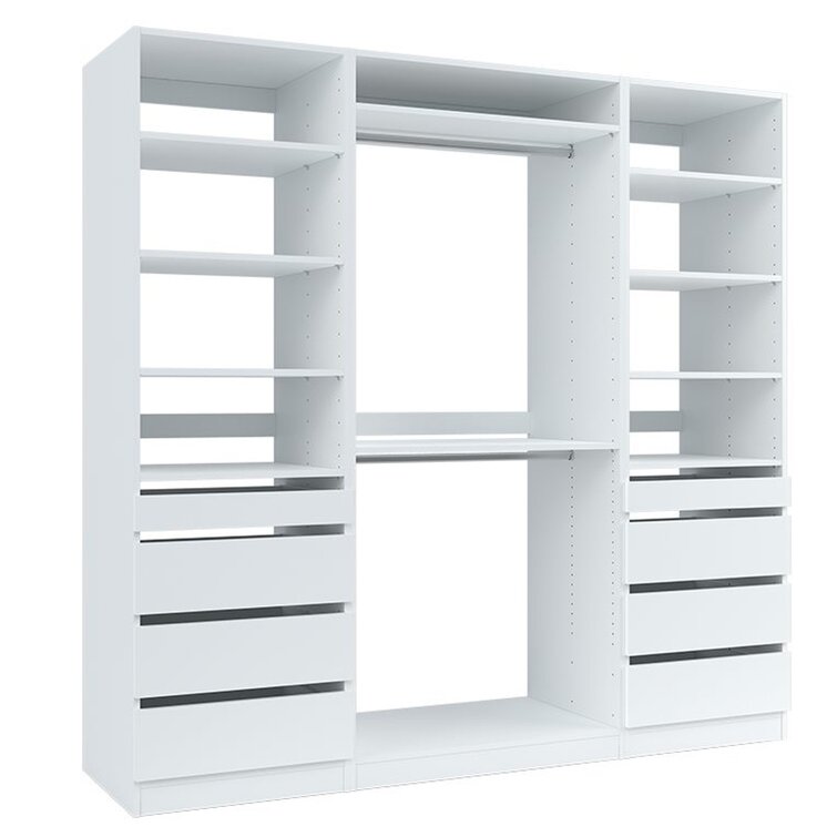 5' Reach-In Closet Platinum, 5' x 16 x 7' | The Container Store