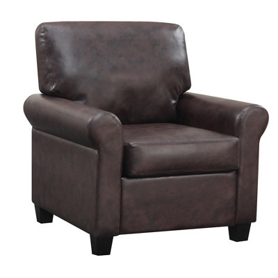 Jay Faux Leather Club Chair
