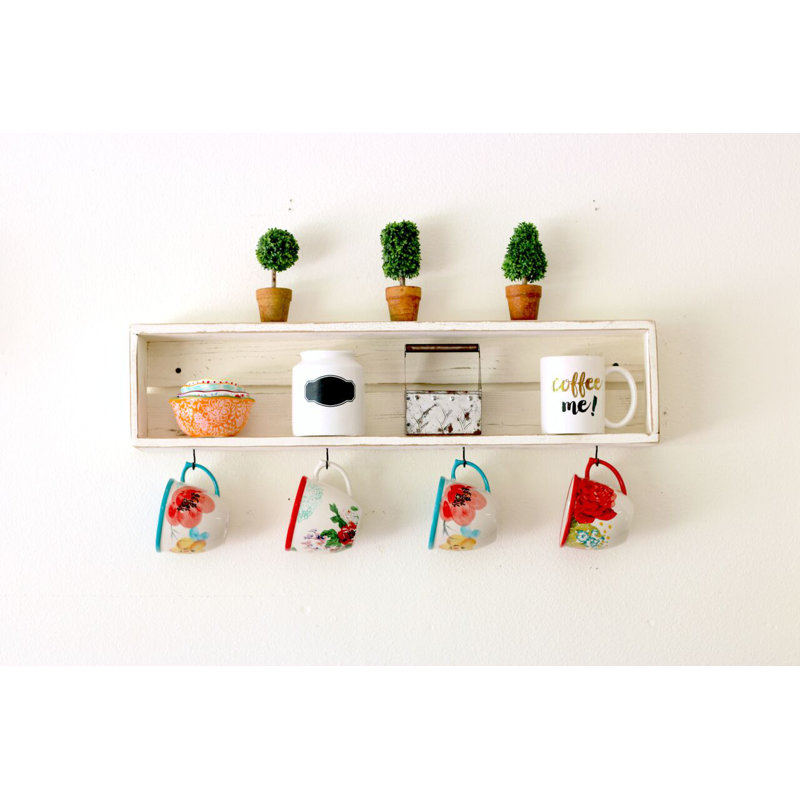 Tablette murale, Blanc