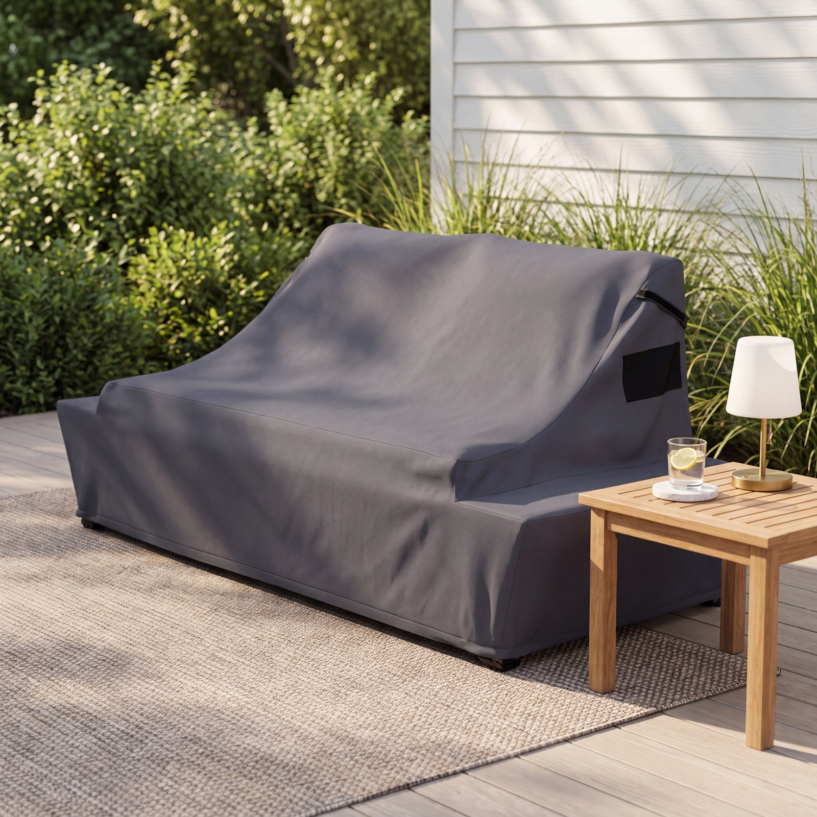 65" Acacia Outdoor Patio Loveseat Cover