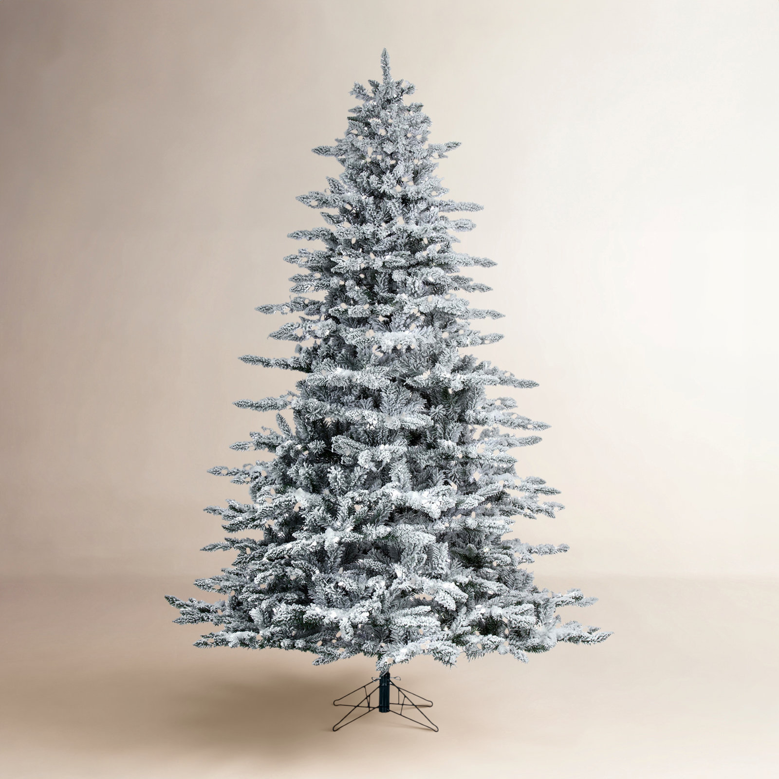 14' Lighted Artificial Fir Christmas Tree