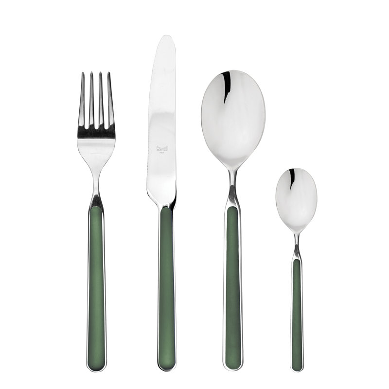 Fantasia Flatware Set - 24 Pieces - Vicuna, Light Blue