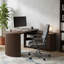 Bureau d'écriture en L avec armoire de rangement Godfrey-121605234