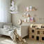 Solid Wood Wall Organizer with Chalkboard