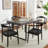 Kazbah Leather Dining Arm Chair-2072678523