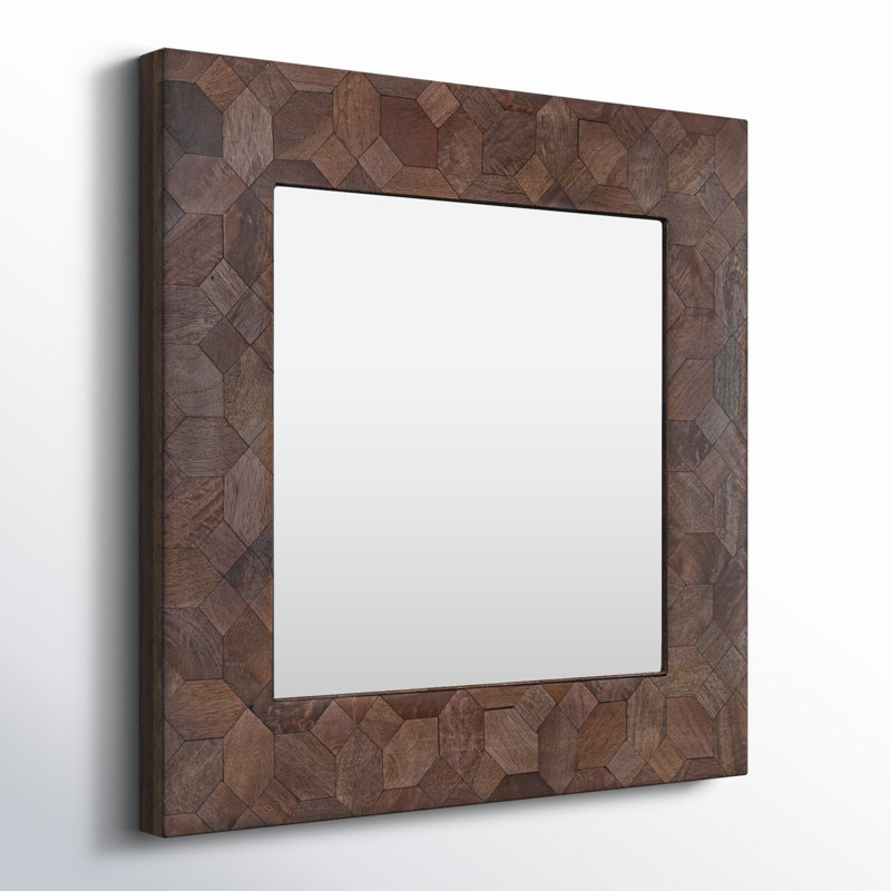 Miroir d'appoint Dustin, Naturel