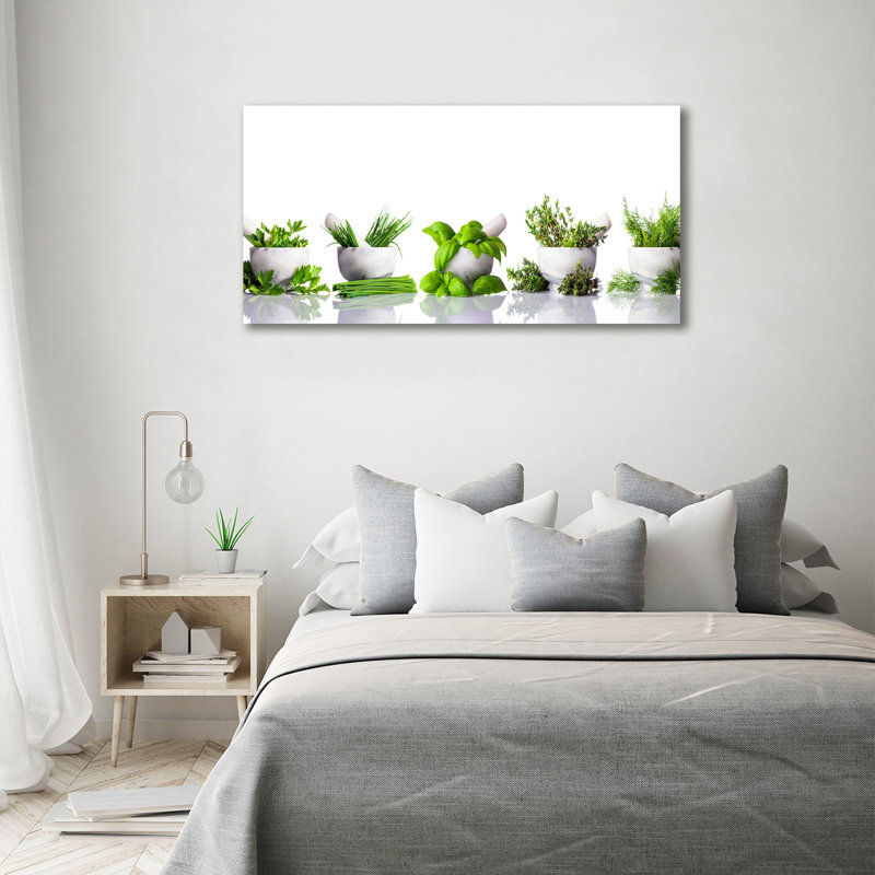 Herbs - Wrapped Canvas Print
