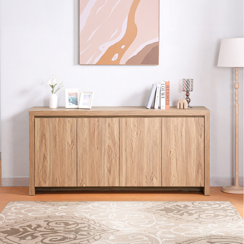 Marchella 67" W Sideboard With Adjustable Shelves And 4 Doors