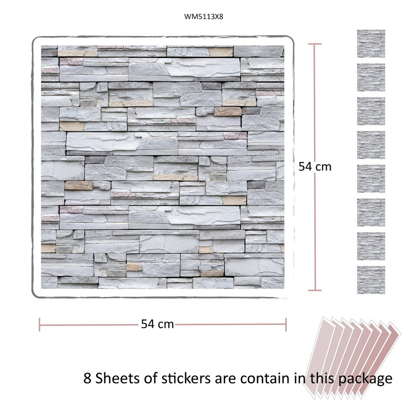 Stone Pattern Wall Mural