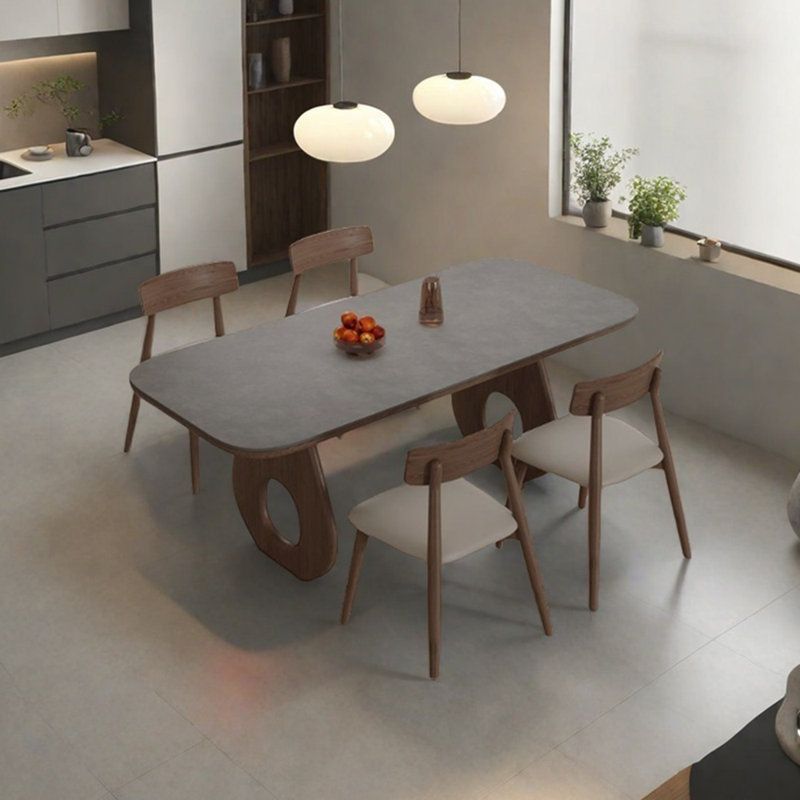 Elegant durable dining table, 29.53"H x 62.99"L x 31.5"W